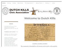Tablet Screenshot of dutchkillscivic.com